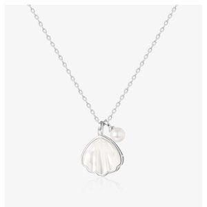 LELCS999 sterling silver shell necklace